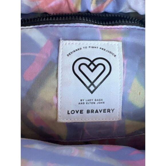 Love Mini Backpack Love Bravery Lady Gaga Elton John Macy's Exclusive - Picture 3 of 8